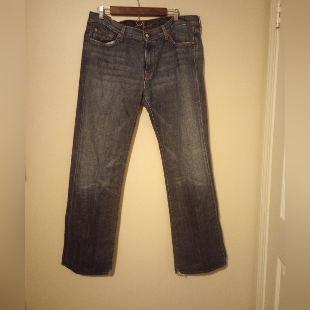 7 for all mankind men's bootcut jeans